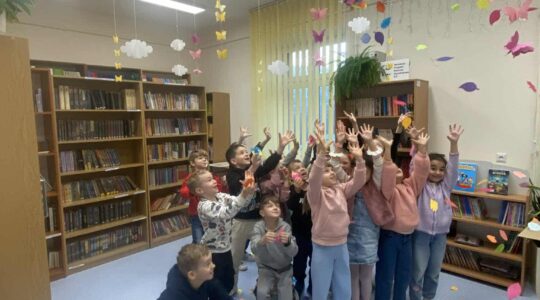 "Jesienne drzewo czytelnicze"